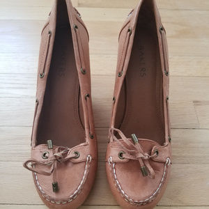 Bakers Tan Colored  Wedges